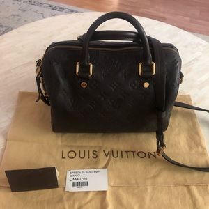 Louis Vuitton Speedy empriente bandouliere 25